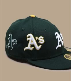NEW ERA All Over Logo 5950 Low Profile Athletics -NEW ERA Winkel all over logo 5950 low profile athletics 3