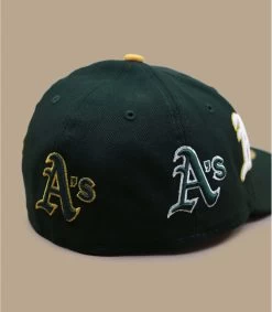 NEW ERA All Over Logo 5950 Low Profile Athletics -NEW ERA Winkel all over logo 5950 low profile athletics 4