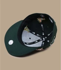 NEW ERA All Over Logo 5950 Low Profile Athletics -NEW ERA Winkel all over logo 5950 low profile athletics 5