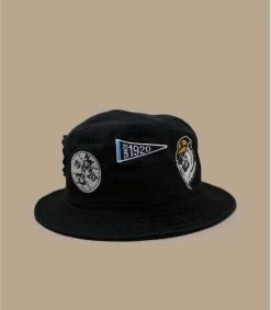 NEW ERA All Over Patch Bucket Black -NEW ERA Winkel all over patch bucket black 3