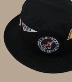 NEW ERA All Over Patch Bucket Black -NEW ERA Winkel all over patch bucket black 5