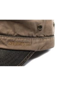 Stetson Army Cap Cotton Brown 9 Stetson Army Cap Cotton Brown -NEW ERA Winkel army cap cotton brownbruine20legerpet