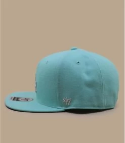 '47 BRAND Captain Cap Dodgers Tiffany Blue -NEW ERA Winkel captain cap dodgers tiffany blue 3