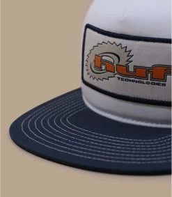 HUF Chainsaw Trucker Cap White -NEW ERA Winkel chainsaw trucker cap white 2