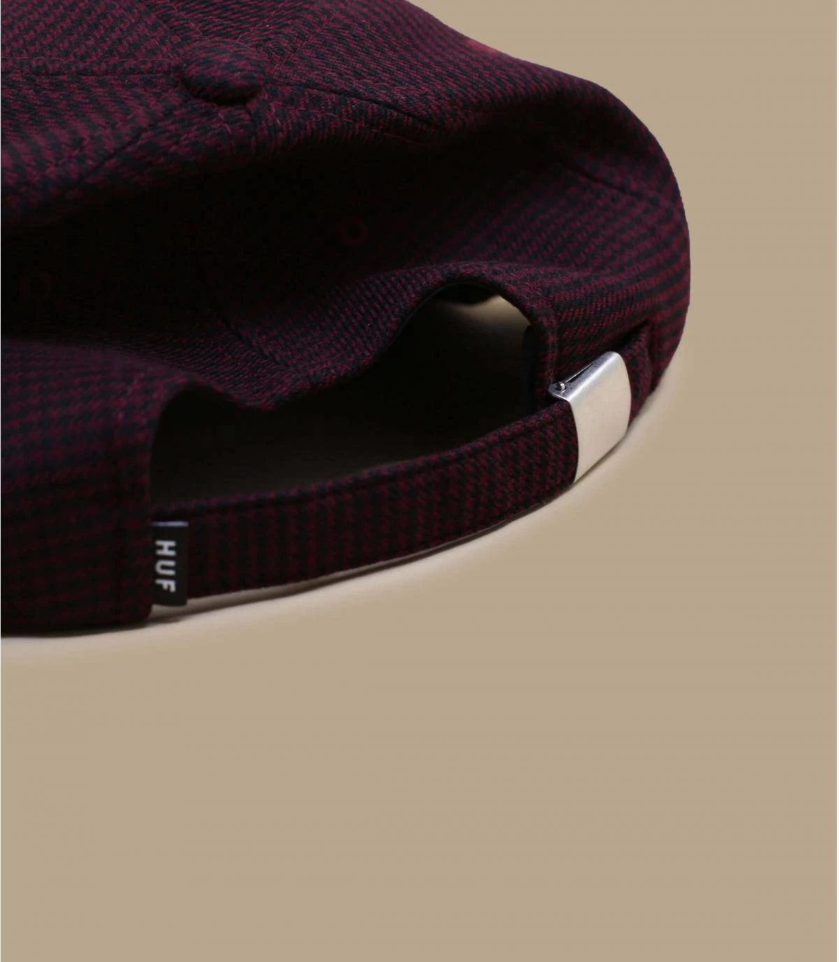 HUF Classic H Houndstooth Bloodstone 5 HUF Classic H Houndstooth Bloodstone - Afbeelding 3