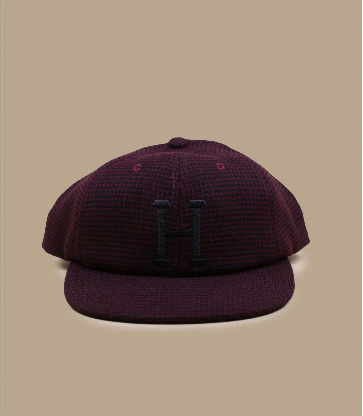 HUF Classic H Houndstooth Bloodstone 3 HUF Classic H Houndstooth Bloodstone