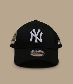 NEW ERA Cooperstown Cap NY Patch 9Forty Black Base