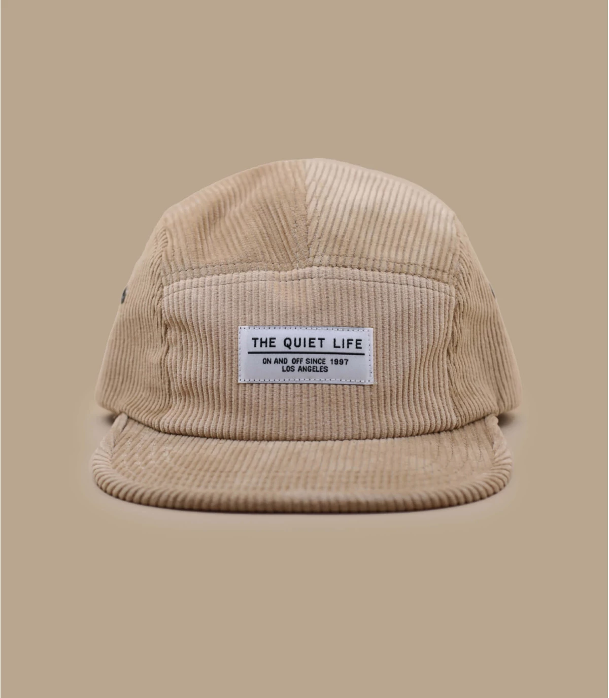 Cord 5 Panel Cap Tan 4 Cord 5 Panel Cap Tan - Afbeelding 2