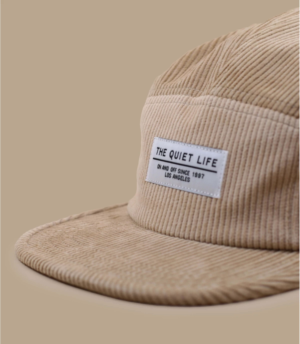 Cord 5 Panel Cap Tan 5 Cord 5 Panel Cap Tan - Afbeelding 3