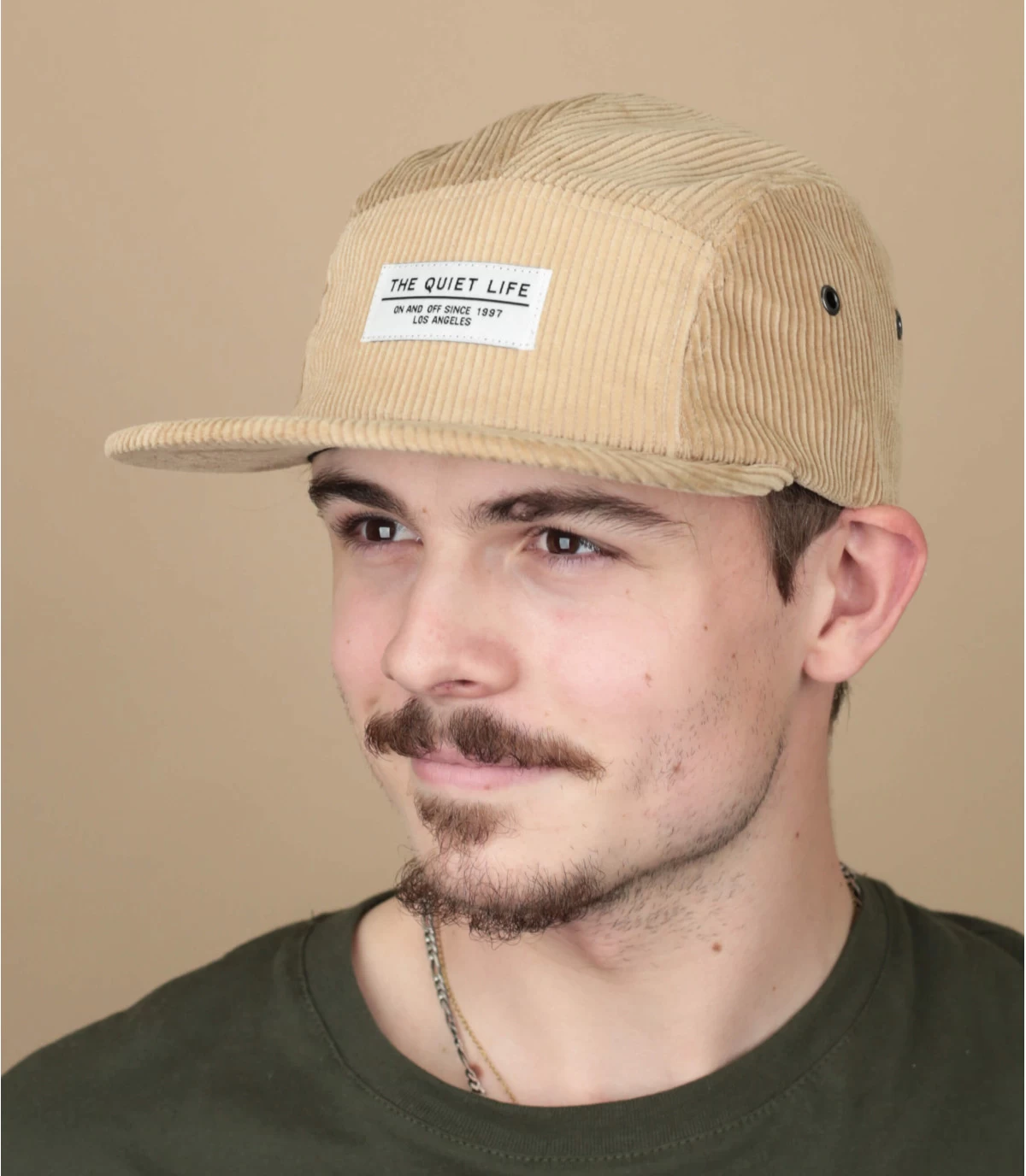 Cord 5 Panel Cap Tan 3 Cord 5 Panel Cap Tan