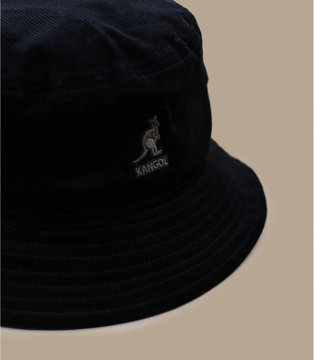 Kangol Cord Bucket Black 5 Kangol Cord Bucket Black - Afbeelding 3