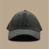 NEW ERA Cord Cap 39Thirty NY Olive -NEW ERA Winkel cord cap 39thirty ny olive