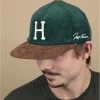 HUF Corduroy Classic H Strapback Forest Green -NEW ERA Winkel corduroy classic h strapback forest green