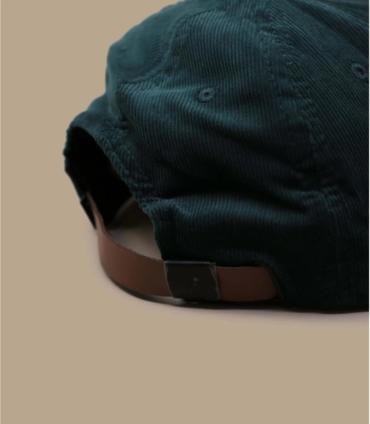 HUF Corduroy Classic H Strapback Forest Green 7 HUF Corduroy Classic H Strapback Forest Green - Afbeelding 5