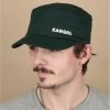 Kangol Cotton Cap Twill Army Pine -NEW ERA Winkel cotton cap twill army pine