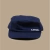 Kangol Cotton Twilll Army Cap Navy -NEW ERA Winkel cotton twilll army cap navy