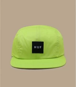 HUF Essentials Box Logo Volley Green -NEW ERA Winkel essentials box logo volley green 1