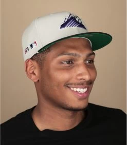 NEW ERA Farm Team 59Fifty Cap Colorado Rockies Stone