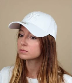 NEW ERA Female Wmns League Ess NY White
