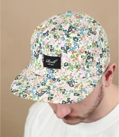 Reell Flat 6 Panel Cap Floral Peace