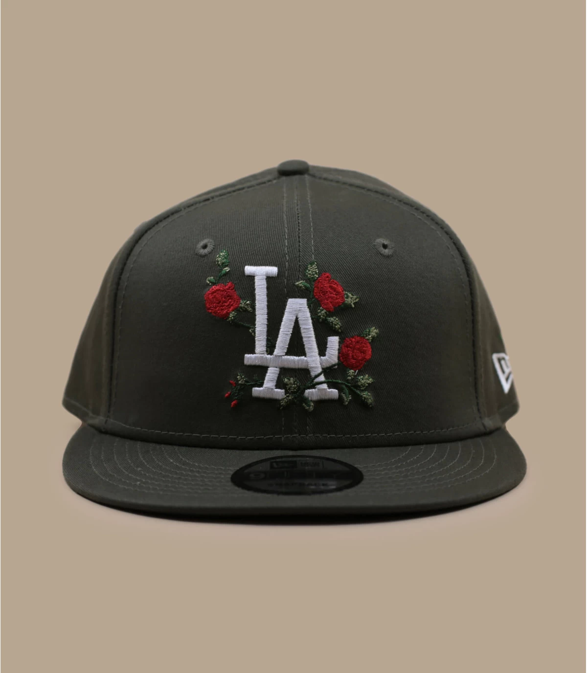 NEW ERA Flower 950 LA Olive 4 NEW ERA Flower 950 LA Olive - Afbeelding 2