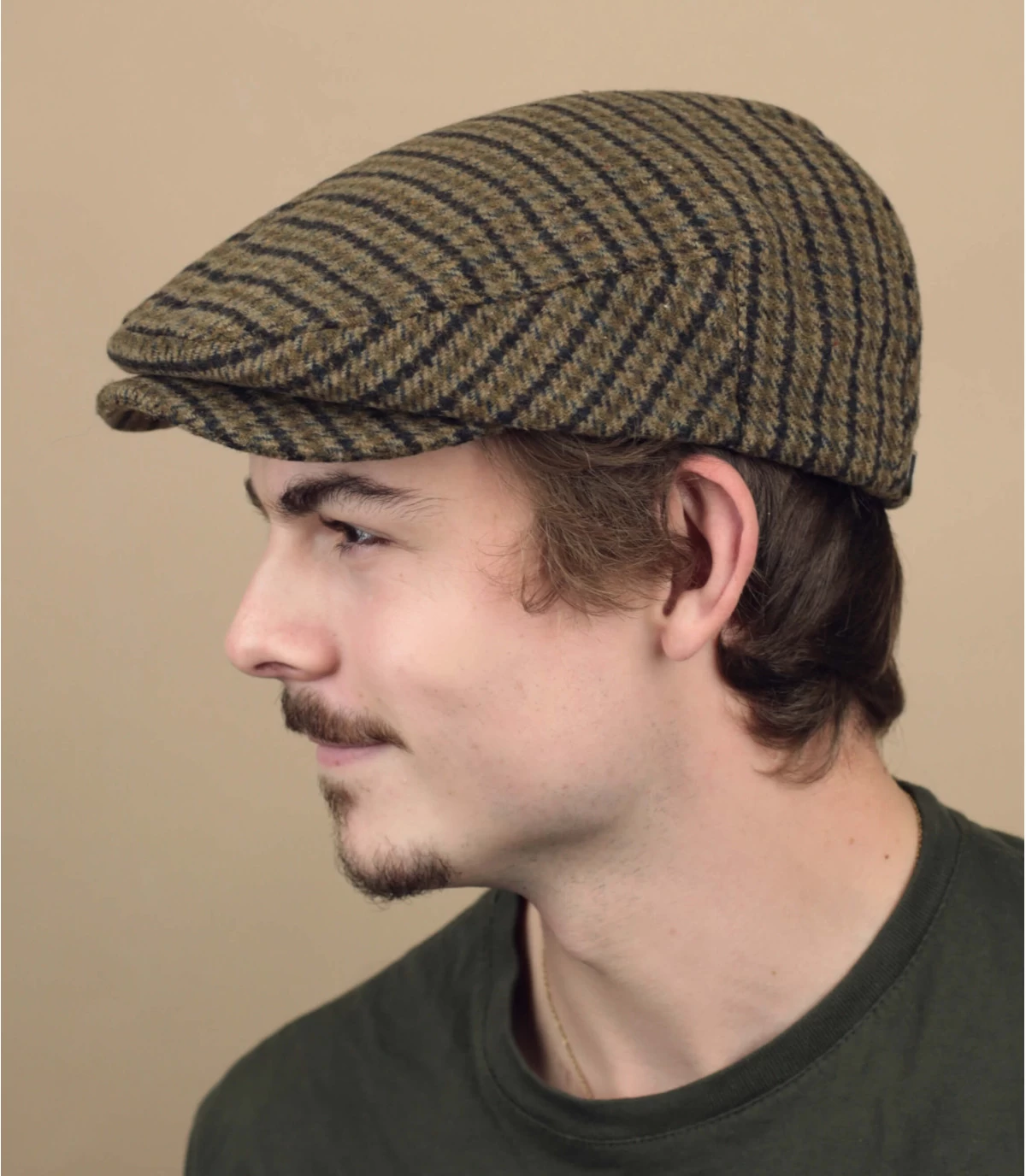 Brixton Hooligan Light Olive Brown 3 Brixton Hooligan Light Olive Brown