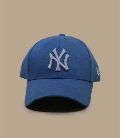 NEW ERA Jersey Ess Cap 9Forty NY Blue