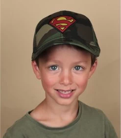 NEW ERA Kids Character Cap 9Forty Superman Woodland