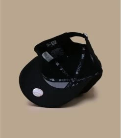 NEW ERA Kids League Ess Cap 9Forty NY Black Maceladon -NEW ERA Winkel kids league ess cap 9forty ny black maceladon 4