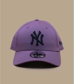 NEW ERA Winkel -NEW ERA Winkel league ess cap 9forty ny purple navy 1