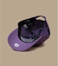 NEW ERA League Ess Cap 9Forty NY Purple Navy -NEW ERA Winkel league ess cap 9forty ny purple navy 5