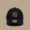 NEW ERA Marble Infill 940 NY Black Paprika -NEW ERA Winkel marble infill 940 ny black paprika