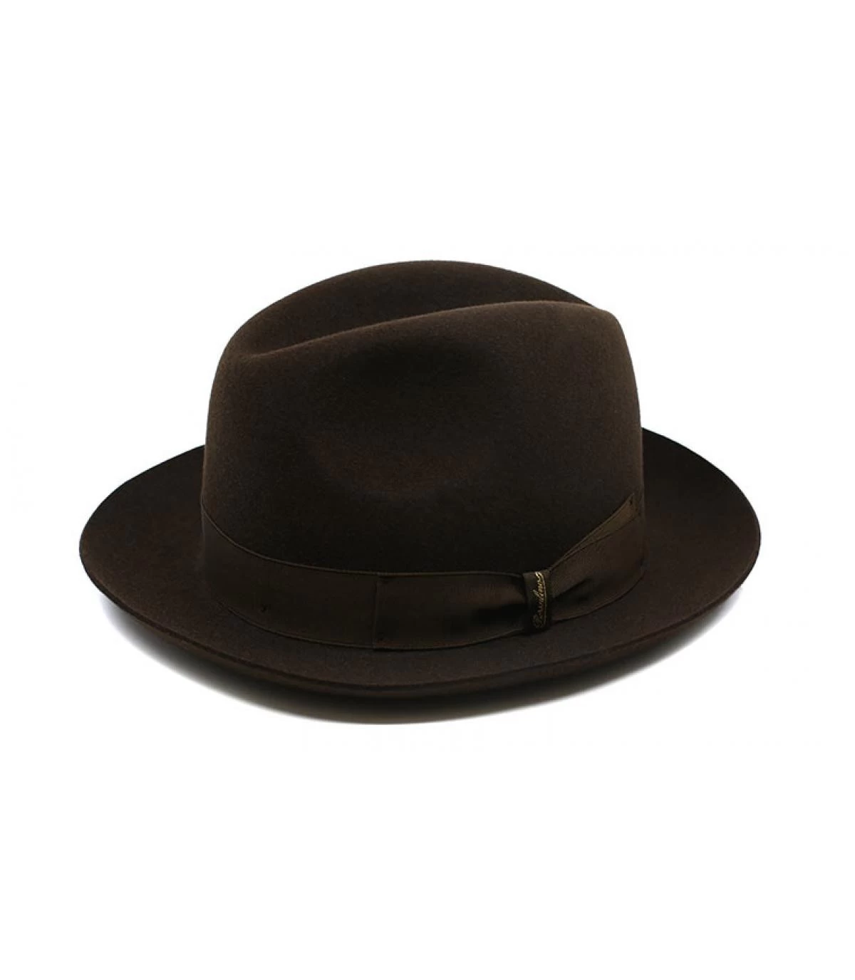 Borsalino Marengo Brown Fur Felt Hat 6 Borsalino Marengo Brown Fur Felt Hat - Afbeelding 4