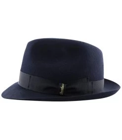 Borsalino Marengo Navy Fur Felt Hat -NEW ERA Winkel marengo navy felt hatBorsalino20Navy20fur20felt20Borsalino20hat