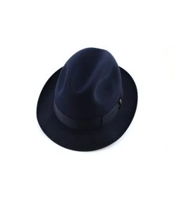 Borsalino Marengo Navy Fur Felt Hat -NEW ERA Winkel marengo navy felt hatNavy20fur20felt20Borsalino20hat