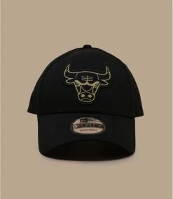 NEW ERA Metallic Logo 940 Bulls Black Gold