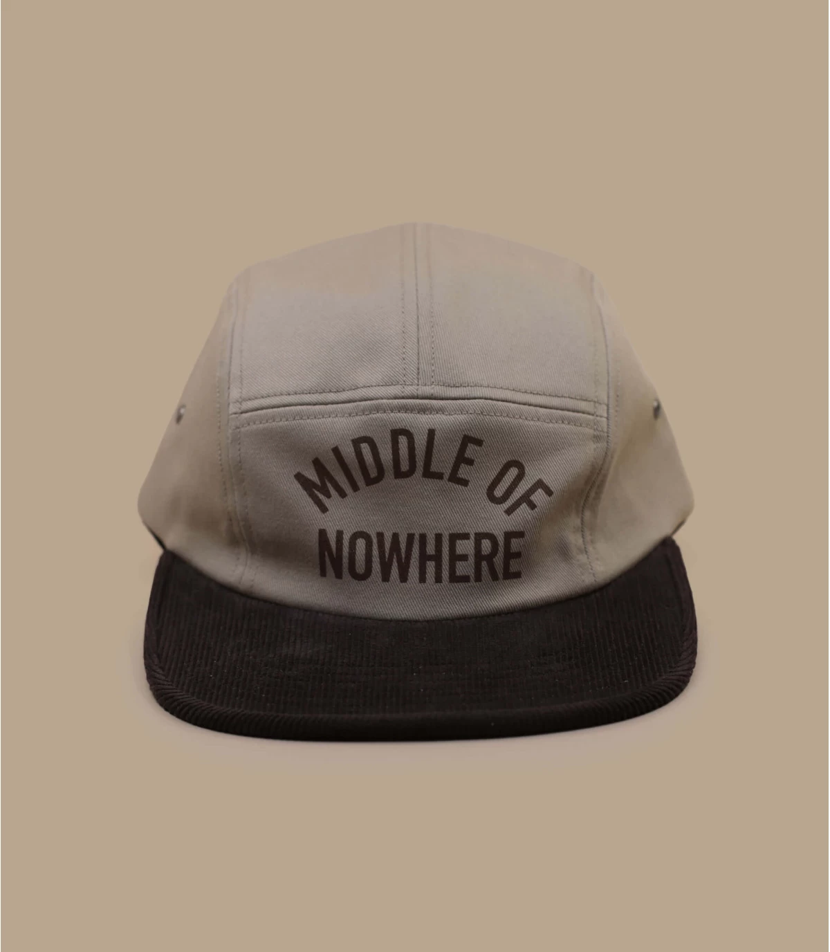 Middle Of Nowhere 5 Panel Camper Cap Tan 4 Middle Of Nowhere 5 Panel Camper Cap Tan - Afbeelding 2