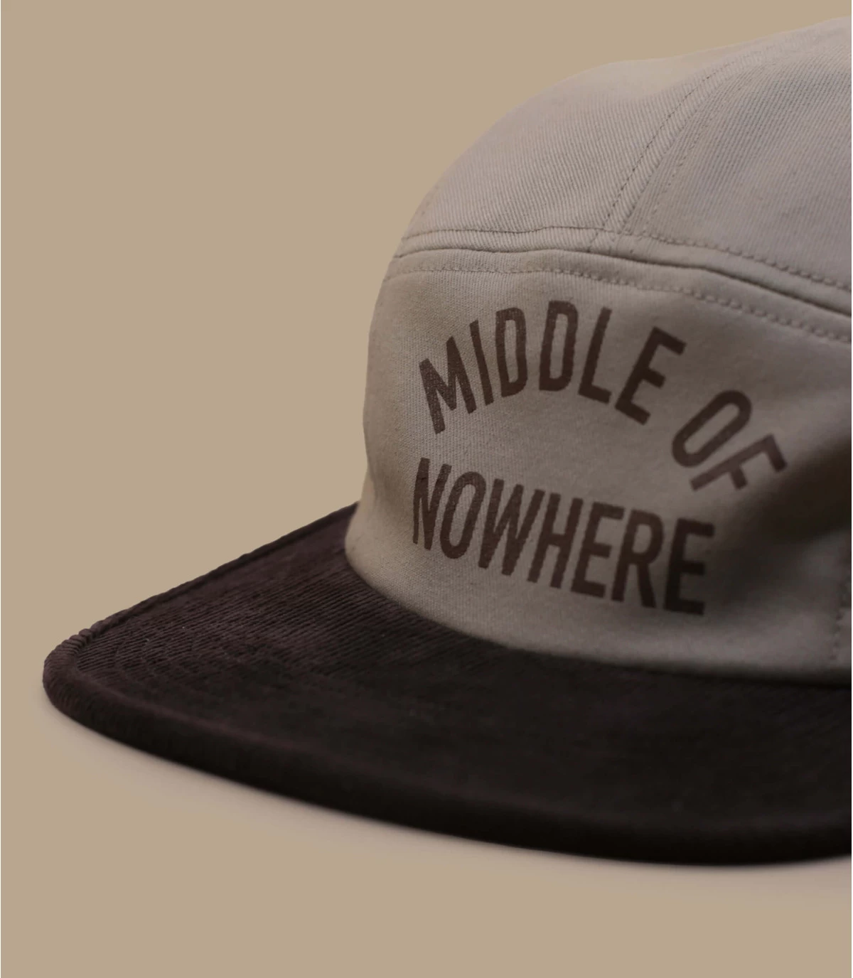 Middle Of Nowhere 5 Panel Camper Cap Tan 5 Middle Of Nowhere 5 Panel Camper Cap Tan - Afbeelding 3
