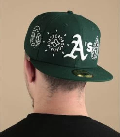 NEW ERA MLB AOP Paisley Cap59Fifty Athletics