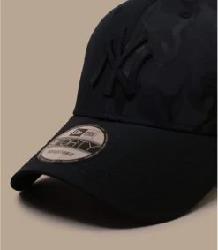 NEW ERA Multi Texture Cap 9Forty NY Black -NEW ERA Winkel multi texture cap 9forty ny black 1