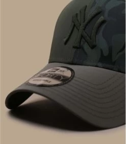 NEW ERA Winkel -NEW ERA Winkel multi texture cap 9forty ny olive 1