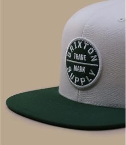 Brixton Oath III White Kelly Green -NEW ERA Winkel oath iii white kelly green 2