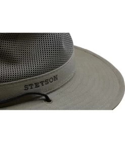 Stetson Outdoor Air Cotton Beige -NEW ERA Winkel outdoor air cotton beigeGeventileerde20hoed20van20Stetson