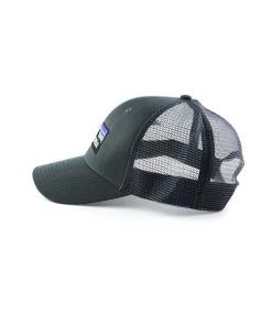 Patagonia P6 Logo Trucker Hat Forge Grey -NEW ERA Winkel p6 logo trucker hat forge greyPatagonia20grijze20gebogen20vizier20cap