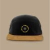Personalisatie Cap 5 Panel Black Suede Brown -NEW ERA Winkel personalisatie cap 5 panel black suede brown