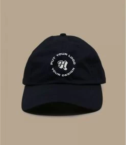 Personalisatie Cap Dad Hat Black
