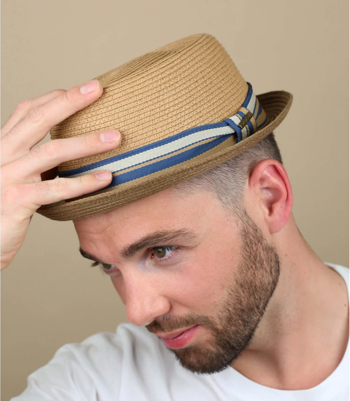 Stetson Pork Pie Toyo Brown 3 Stetson Pork Pie Toyo Brown