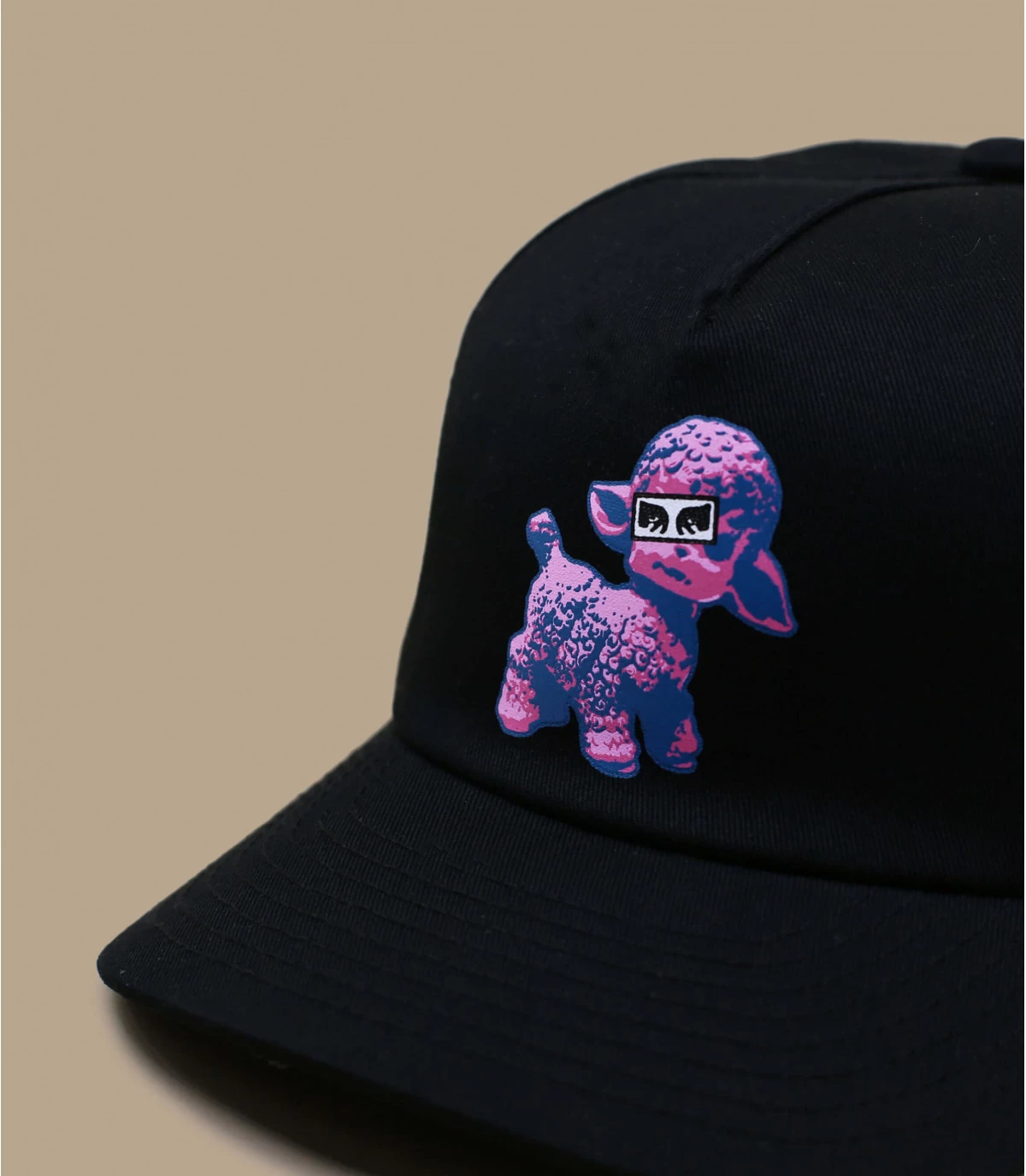 OBEY Postman Black 5 OBEY Postman Black - Afbeelding 3