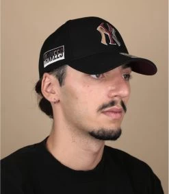 '47 BRAND Casquette MVP Sure Shot Snapback NY Black