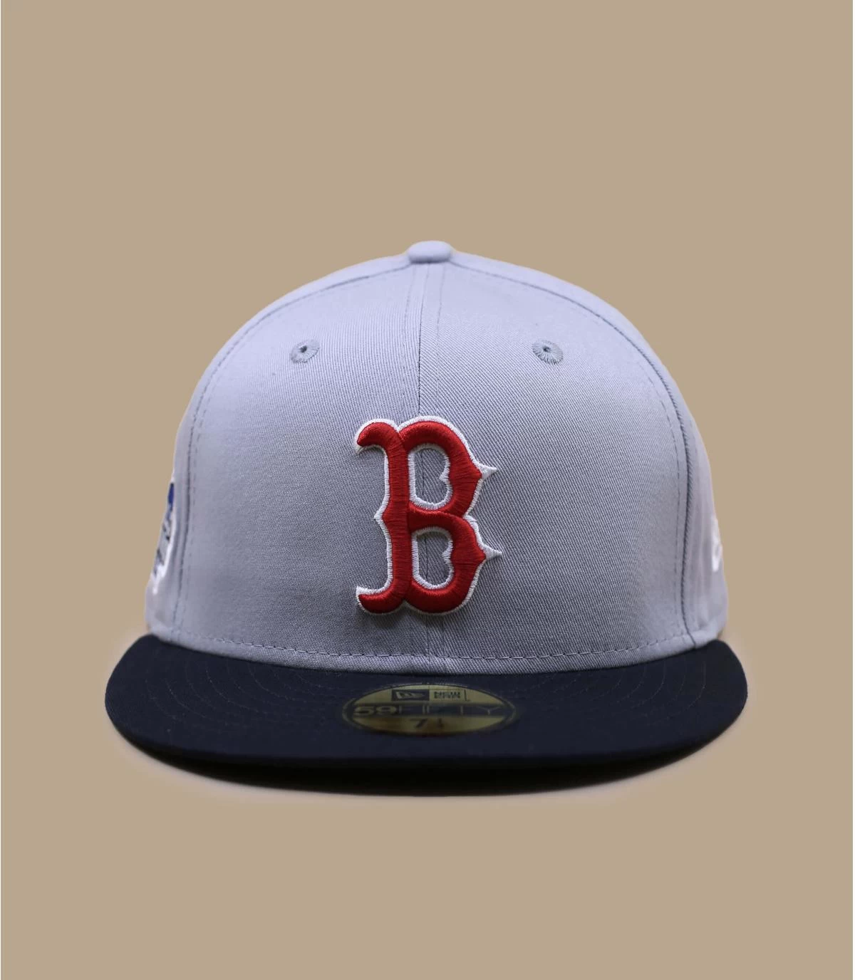 NEW ERA Series 59Fifty Boston Red Sox Gray 5 NEW ERA Series 59Fifty Boston Red Sox Gray - Afbeelding 3